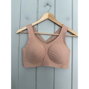 Evelyn Bobbie Women's Defy Full Coverage Smoothing Wireless Bra S Small Beige